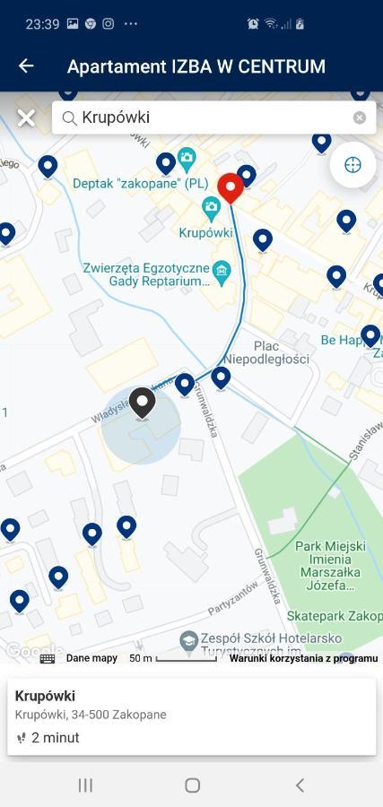 Apartament Izba W Centrum Zakopane Eksteriør bilde